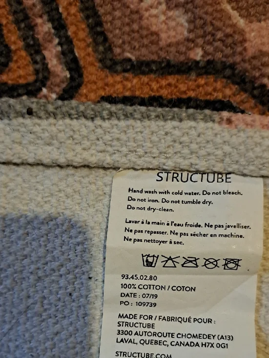 Rust Tribal Area Rug - Stylish Geometric Accent Rug - Picture 2 of 6